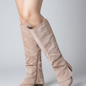 Bottes Glam Rock style guêtre